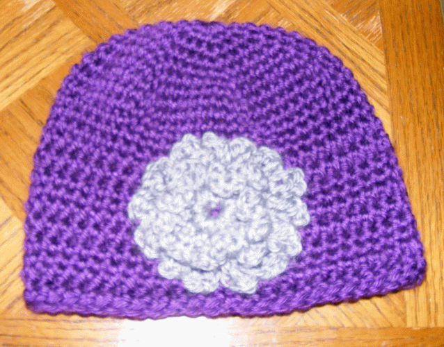 purplebeaniewithgreyflower.gif